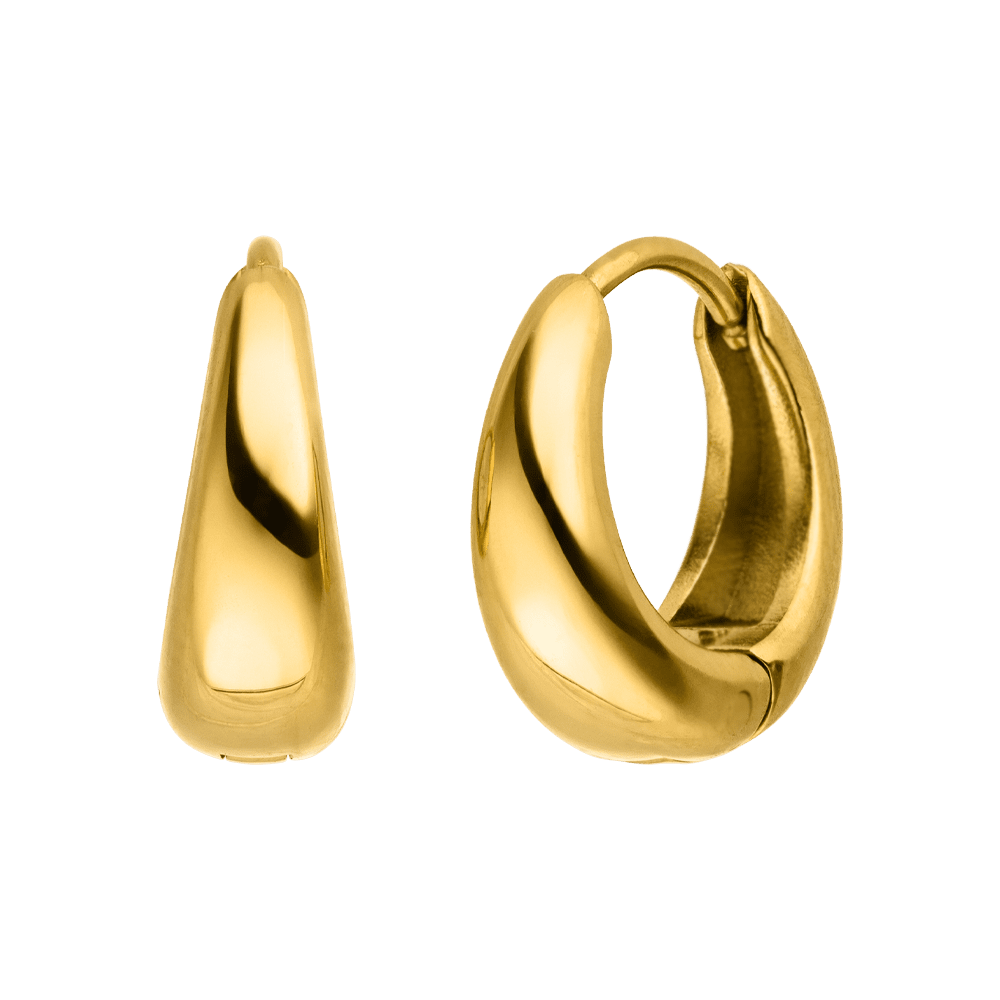 Schmuckgroßhandel - Wholesale Hoop Earrings - Kate Earrings | 18K gold-plated3