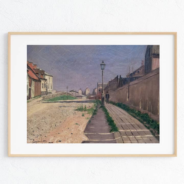 Roslagsgatan Art Print for wholesale by Everett Park