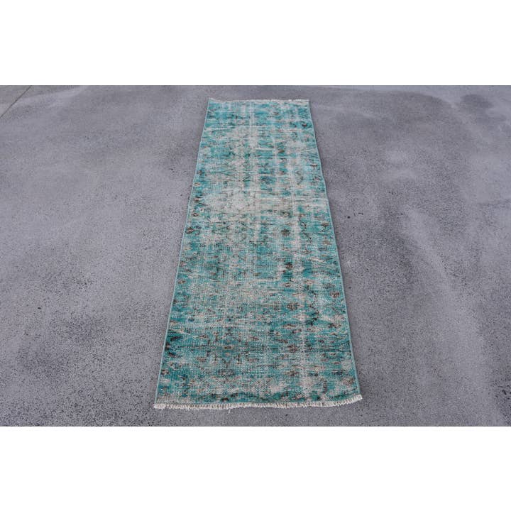 Anatolia Loom - Wholesale Runner rug - Vintage Turkish Oushak Wool Runner Rug 2.1x6.5 ft