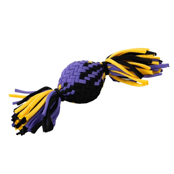 Play Time For Dogs Squeaky T-Shirt Rope Ball S/M for wholesale by Ancol Pet Products Ltd