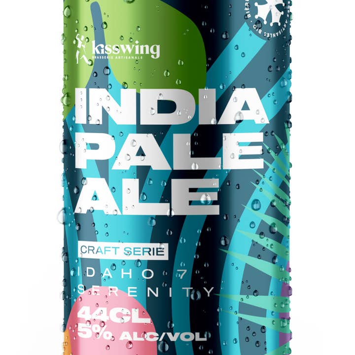 Brasserie Kiss'Wing - Wholesale Beer - IPA Craft series Idaho 7 serenity can 44cl BBD 12/25