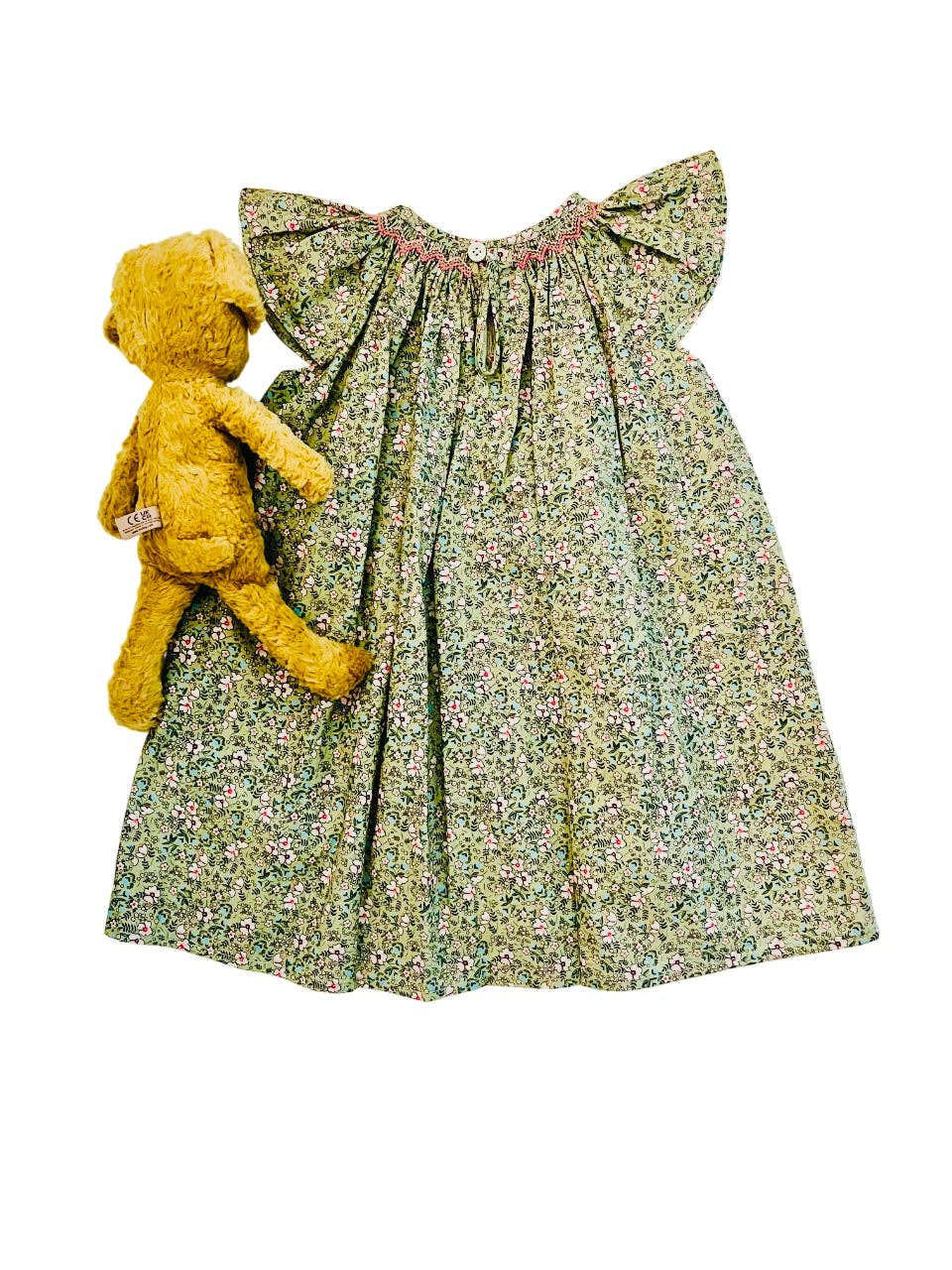 Tecomoabesos - Wholesale Dress - Kids - Cecile smock dress1