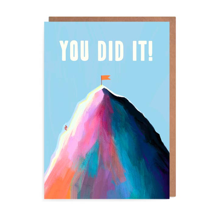 Congratulations Mountain Card | You Didi It for wholesale by URGHH Card Co.