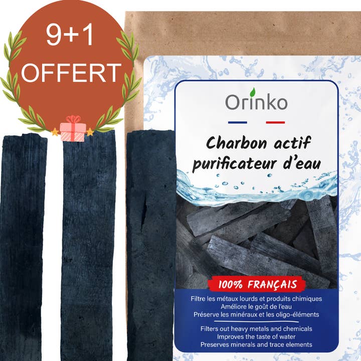 9+1 FREE: French Activated Carbon x3 - Binchotan for wholesale by Orinko