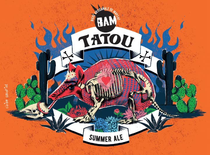 Brasserie BAM - Wholesale Beer - Blonde Summer Ale - Tatou BIO 33cl - Made in France