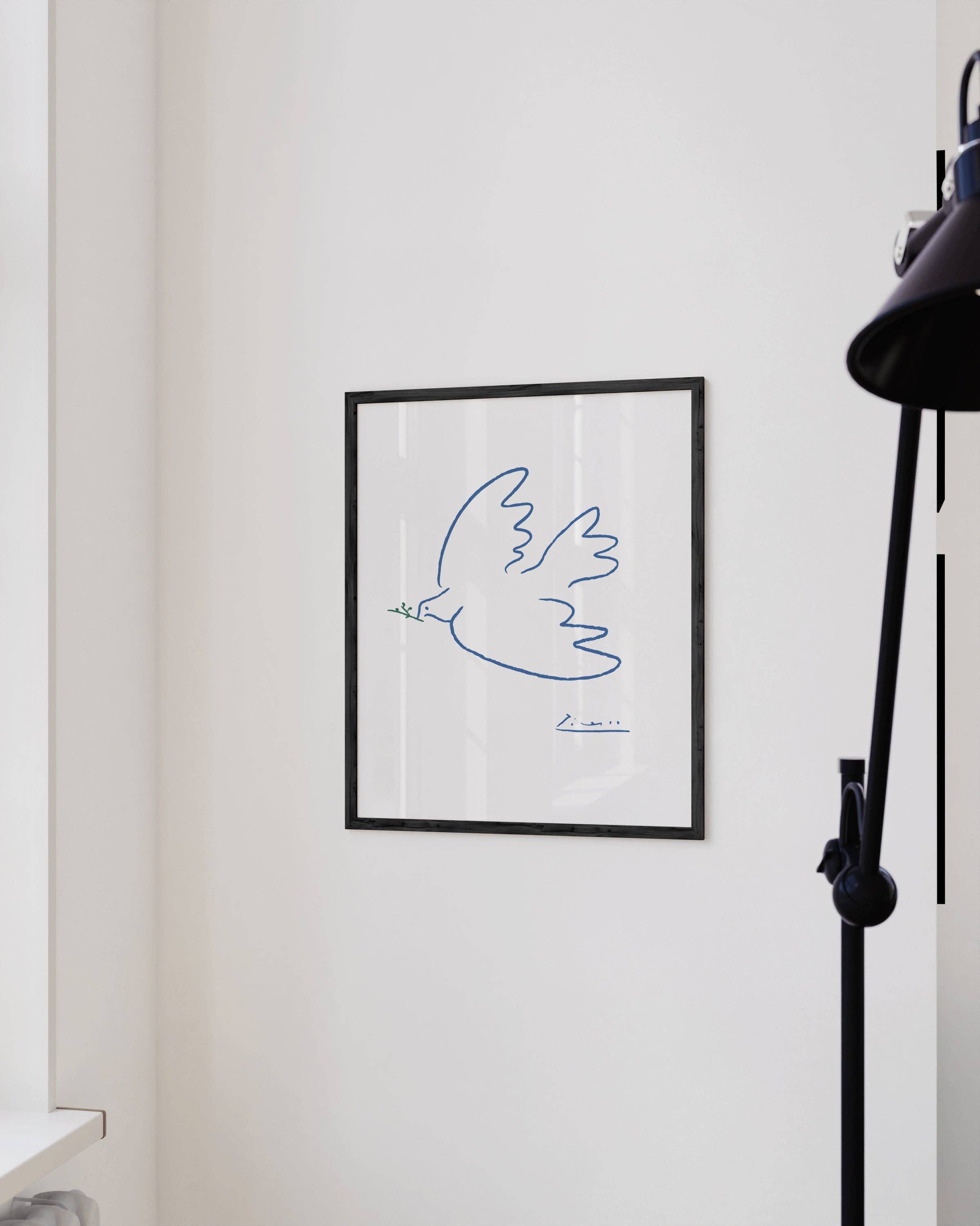 Haus and Hues - Wholesale Art Print - Picasso Dove3
