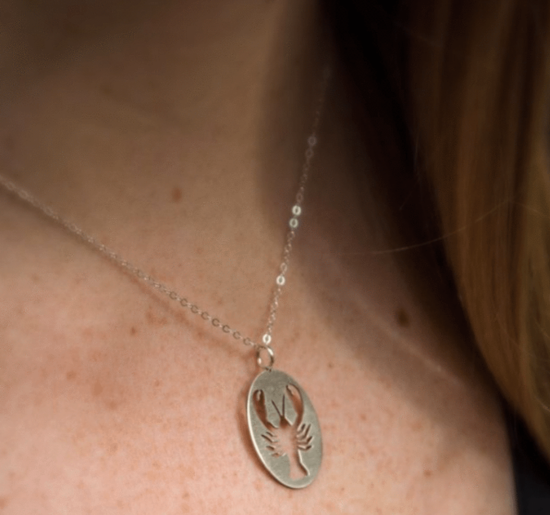 Gem Lounge Jewelry - Wholesale Pendant/Charm Necklace - Lobster Sterling Silver Necklace1