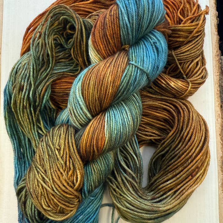The Yarn Cabin DBA Purls & Pines Yarn - Wholesale Yarn - Desert Sunset Hand Dyed Yarn2
