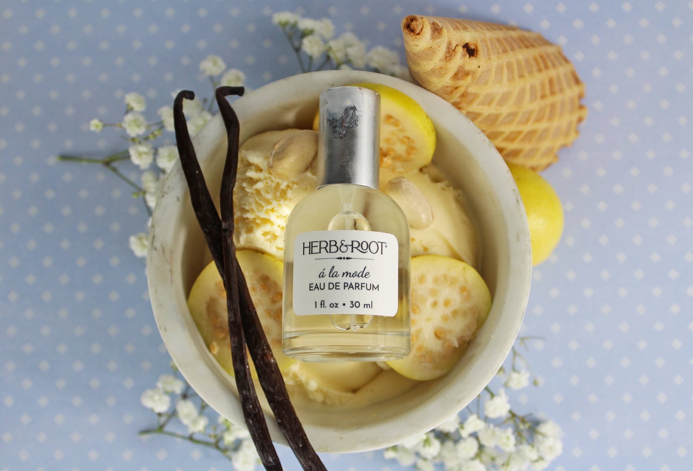 Herb & Root - Wholesale Perfume/Eau de Toilette - A La Mode Eau de Parfum- Pistachio, Sea Salt, Vanilla6