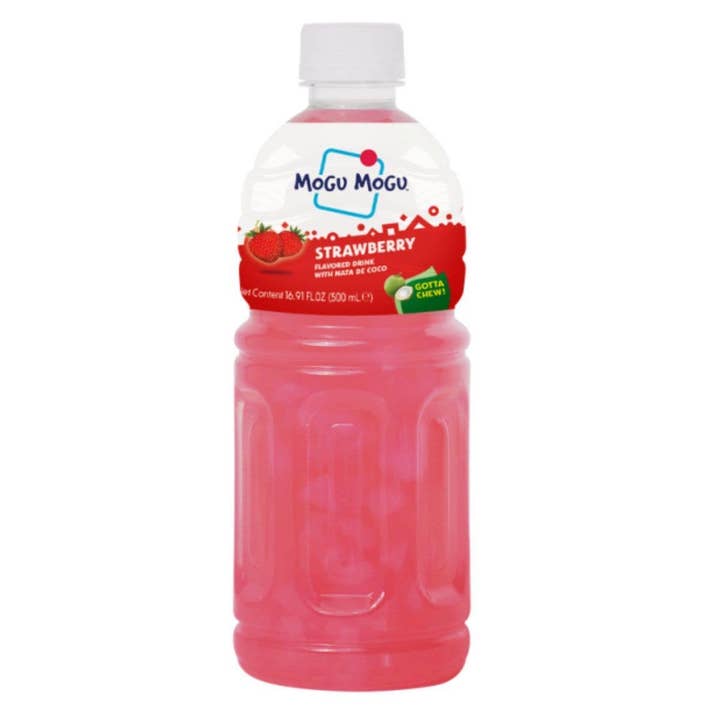 OhFresh Brands - Wholesale Sports/Energy Drink - Mogu Mogu Strawberry 500ml (24pk)
