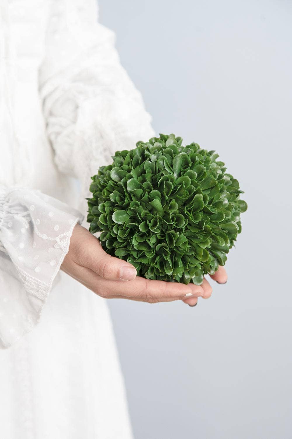 A&B Home Group Inc. - Wholesale Artificial Plant - D5" Artificial Boxwood Topiary Ball - Green0