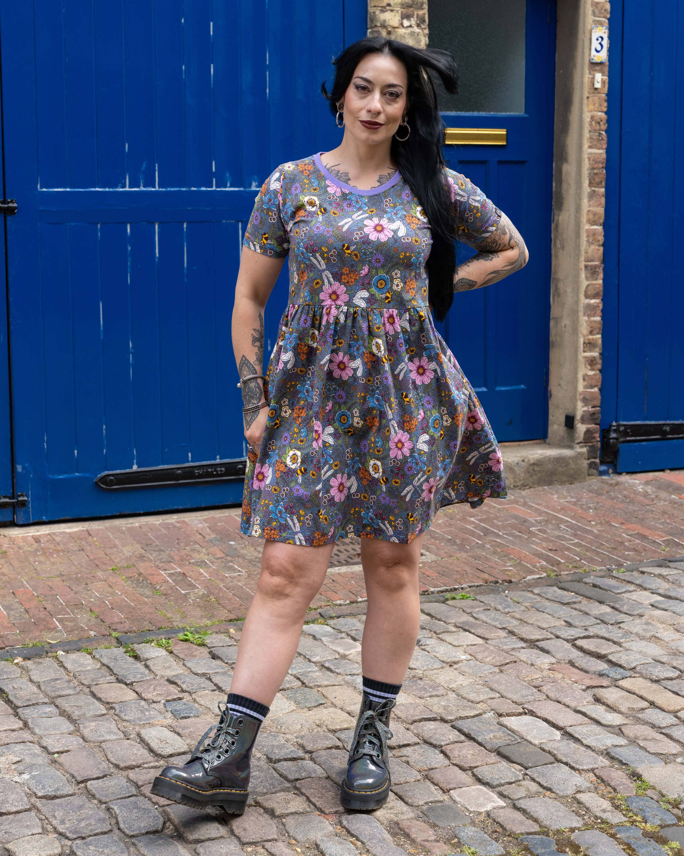 Rebel Romance - Wholesale Dress - Women's - Rebel Romance Cottagecore Stretch Smock Dress1