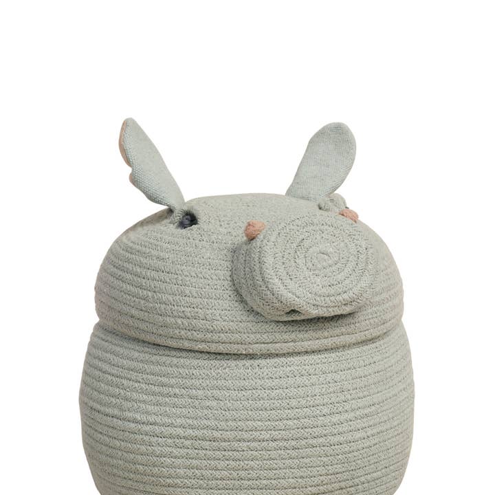 Basket Henry the Hippo for wholesale by Lorena Canals