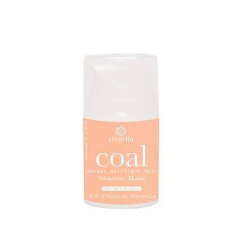 COAL — Black Purifying Mask 50 ml for wholesale by Senselia