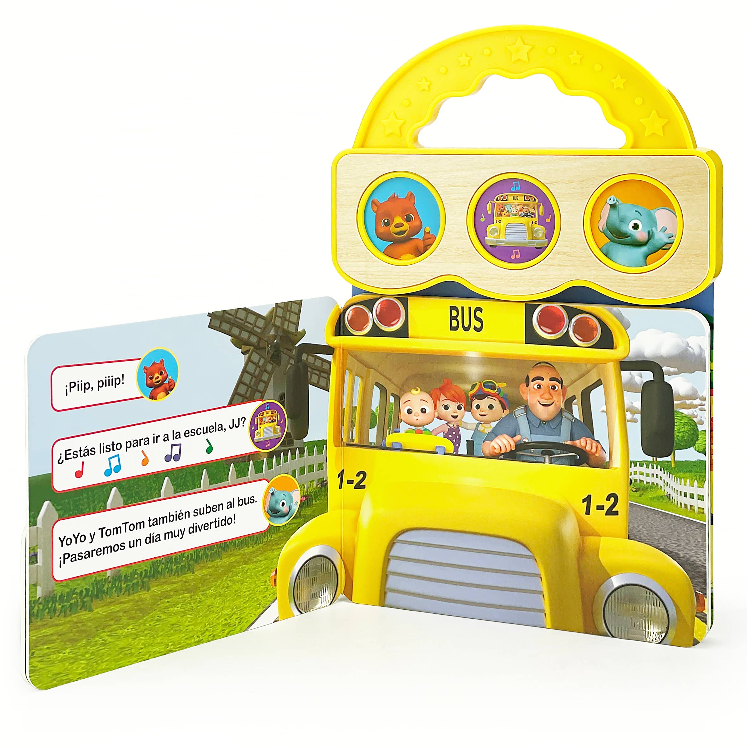 Cottage Door Press - Wholesale Baby & Toddler Book (0-2) - Cocomelon Las ruedas del bus / Wheels on the Bus (Spanish)1