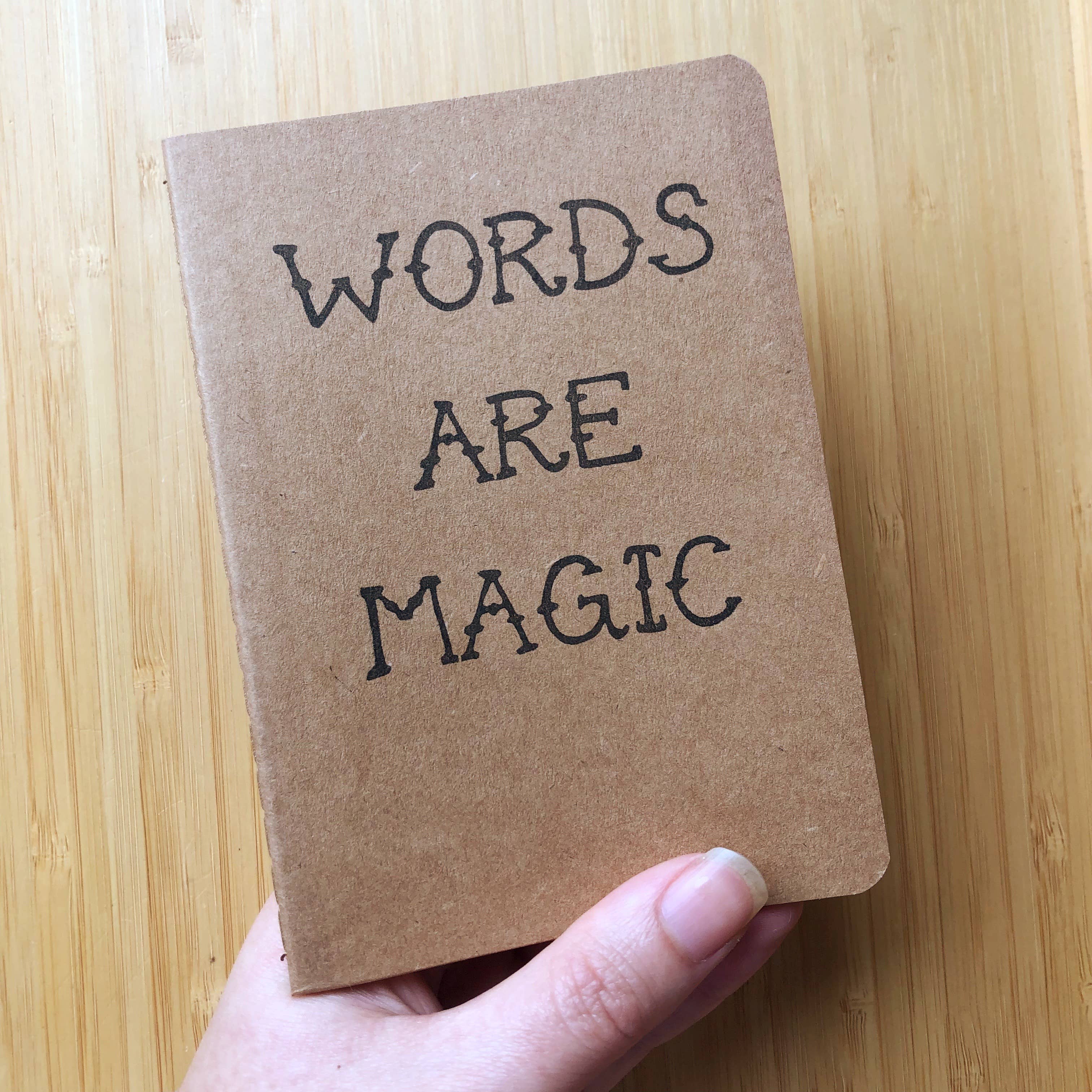 Victoria Ann Meyers - Wholesale Journal/Diary - Hand-Stamped Kraft Pocket Journal (small: 3.75x5.5)1