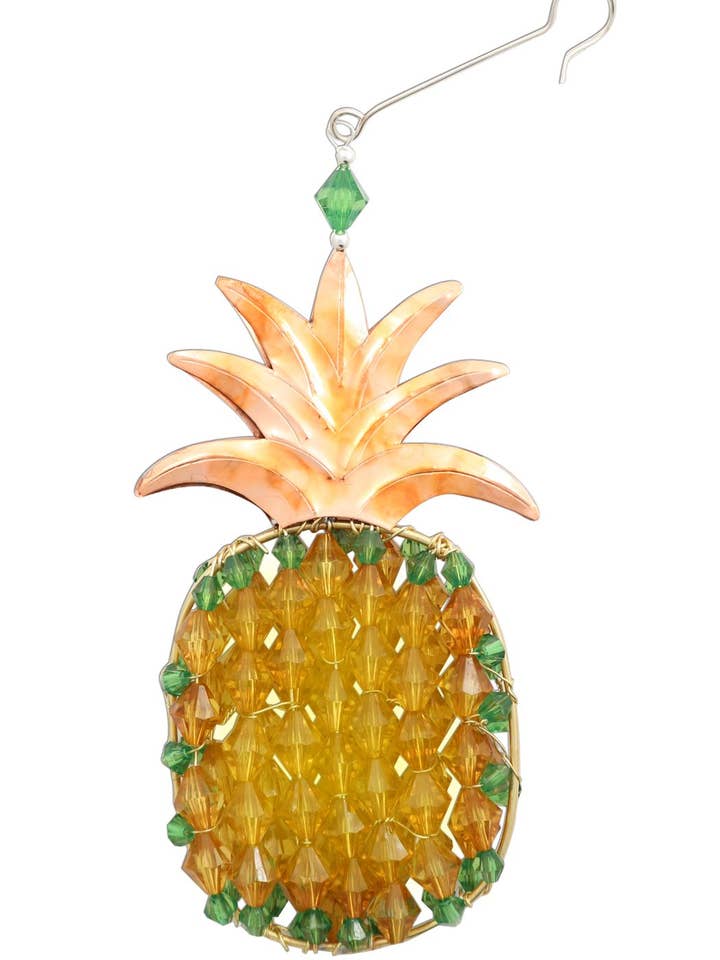 Pineapple Twist Ornament for wholesale by Pilgrim Imports