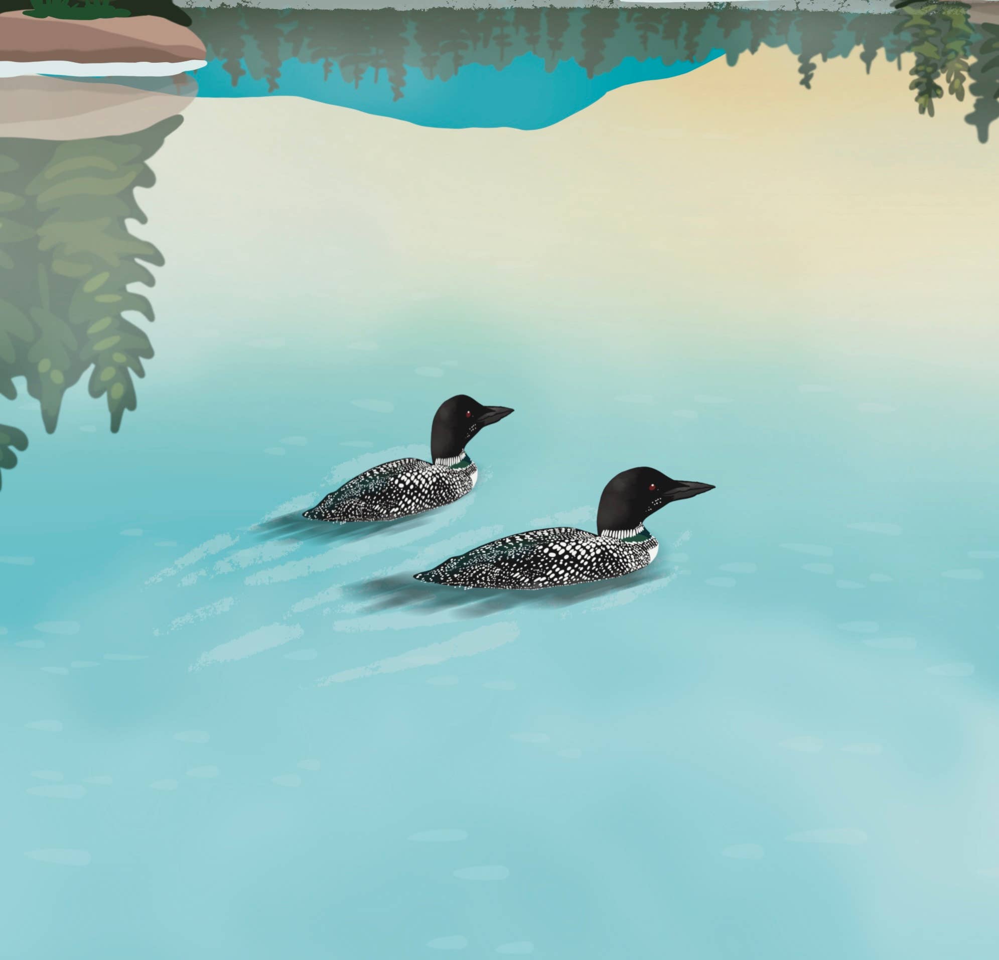 Boreas Design Shop - Wholesale Art Print - Seventh Lake Landscape Print - Adirondacks, New York2