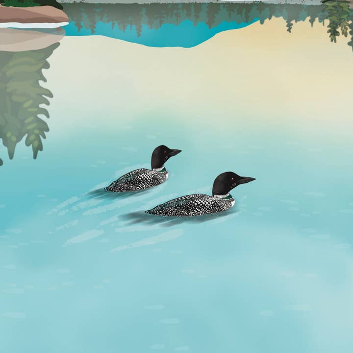 Boreas Design Shop - Wholesale Art Print - Seventh Lake Landscape Print - Adirondacks, New York2