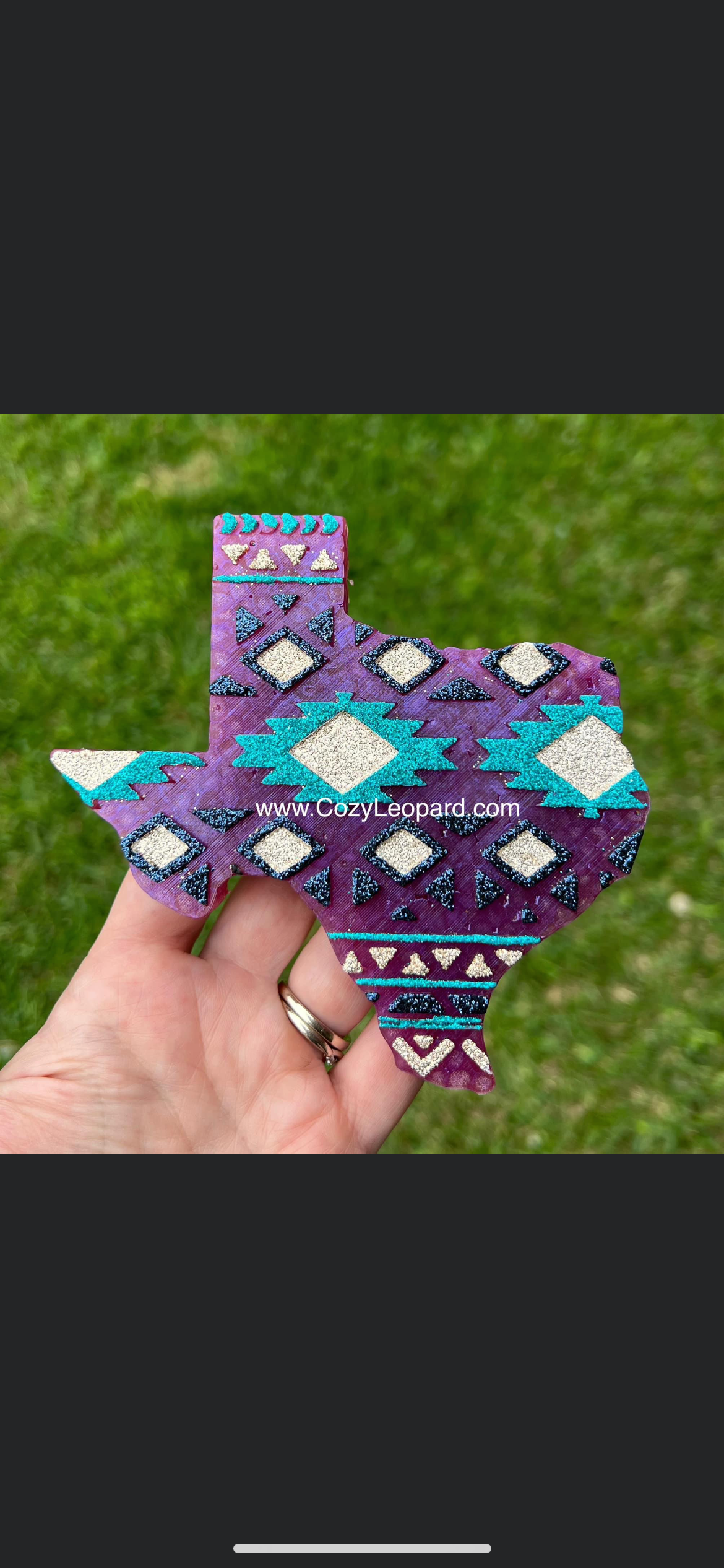 Cozy Leopard Boutique - Wholesale Car Freshener - Women's - Aztec Texas Car Freshie2