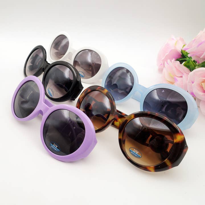 Brienne Maxi Damen-Sonnenbrille mit Schleifendetail für den Großhandel von Daemon srls