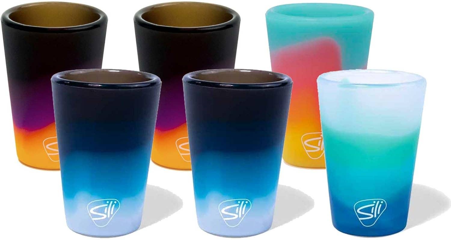 Silipint - Wholesale Shot Glass - 1.5 oz Silicone Silipint Shot Glass - Mountain Air2