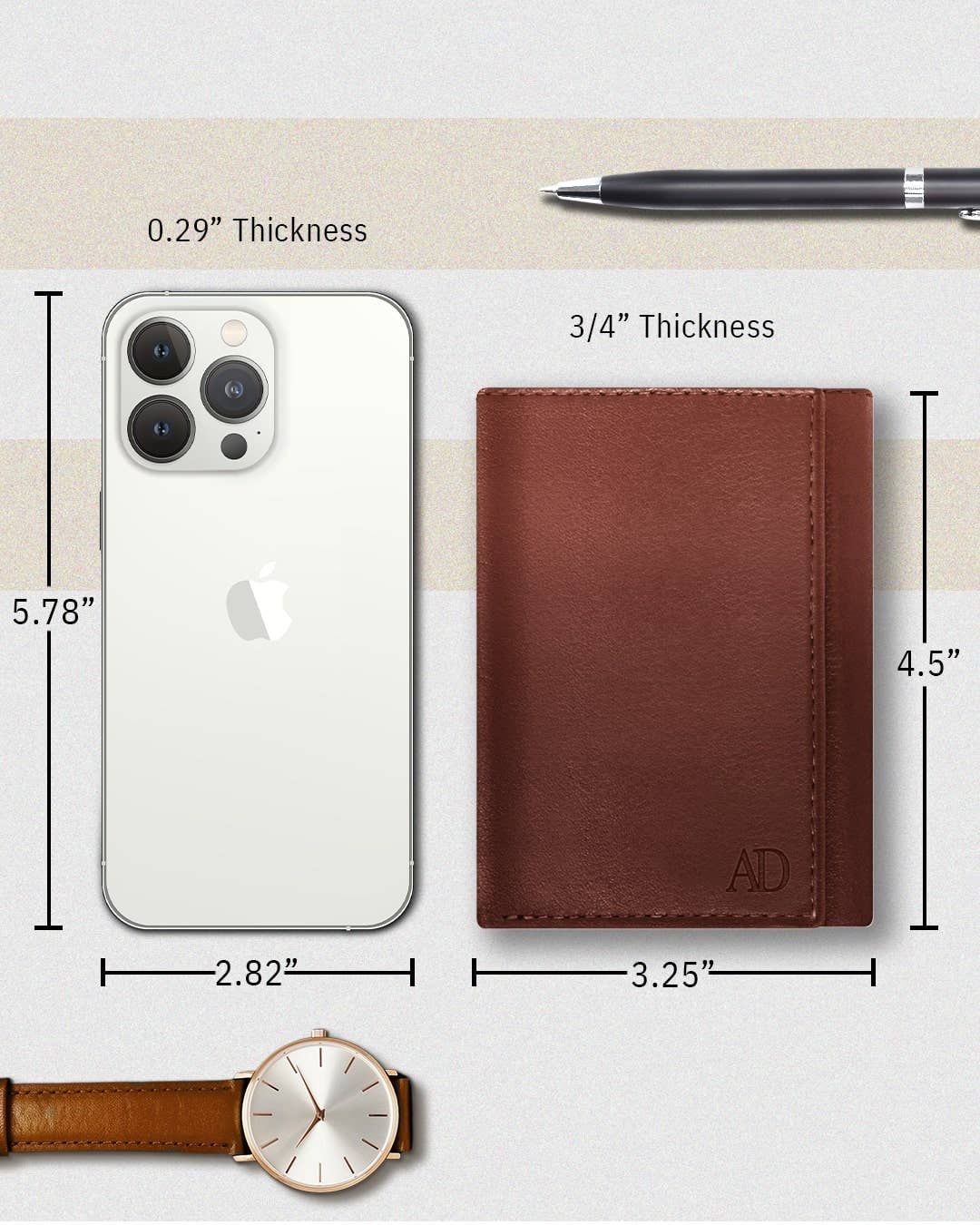 Access Denied Accessories - Wholesale Wallet - Men's - Trifold Wallets for Men Slim RFID Blocking Wallet Gifts Man42