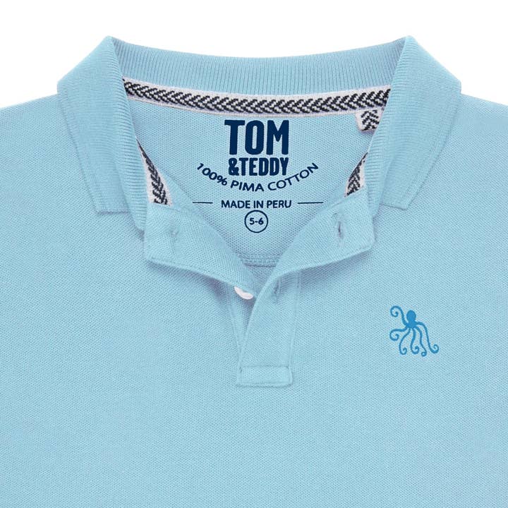 Tom Teddy UK – wholesale Polo – Men’s – Sky Blue2