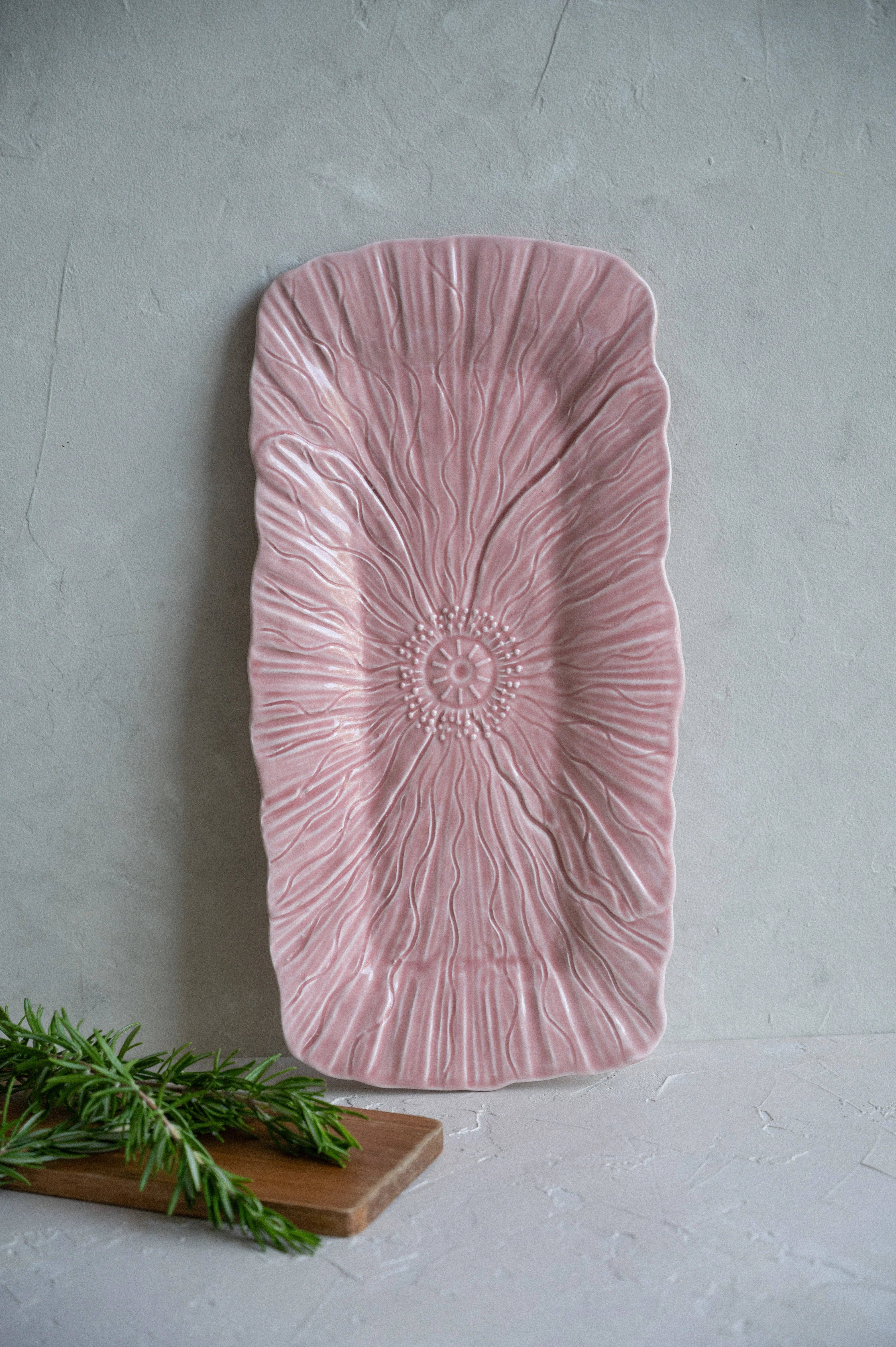 CerAmor Cerâmica – wholesale Serveringsfat – Travessa papoila4