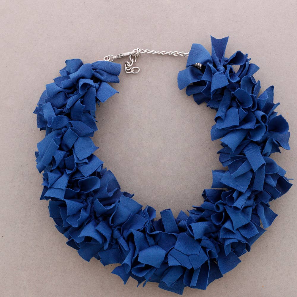 Sonata – wholesale Snap-smycken – Franshalsband Tyg5