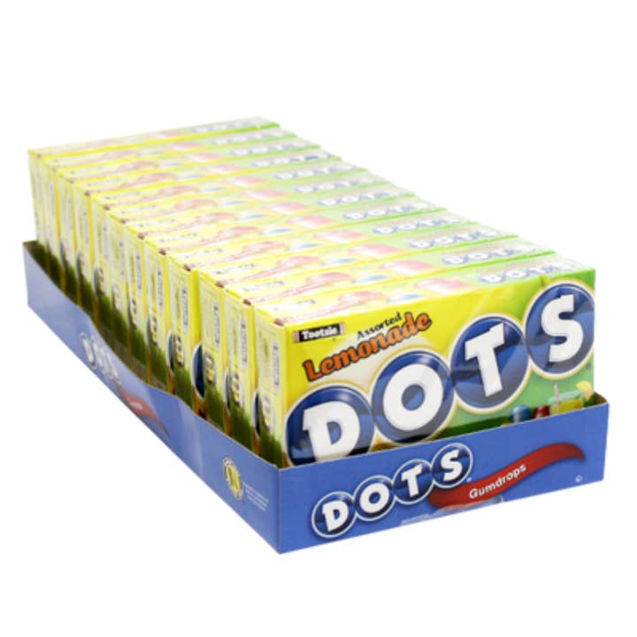 I Got Your Candy - Wholesale Hard Candy - Dots Assorted Lemonade 6.5oz - 12ct
