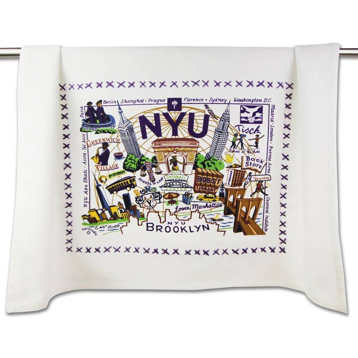 catstudio - Wholesale Tea Towel - New York University (NYU) Collegiate Dish Towel