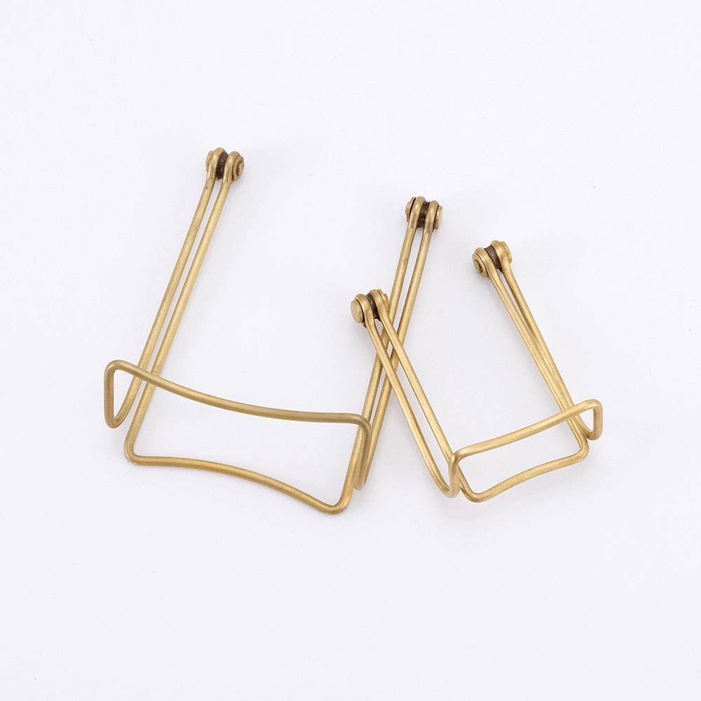 shesay - Wholesale Phone/Tablet Stand - Brass Folding Display Stand – Slim & Elegant Holder7