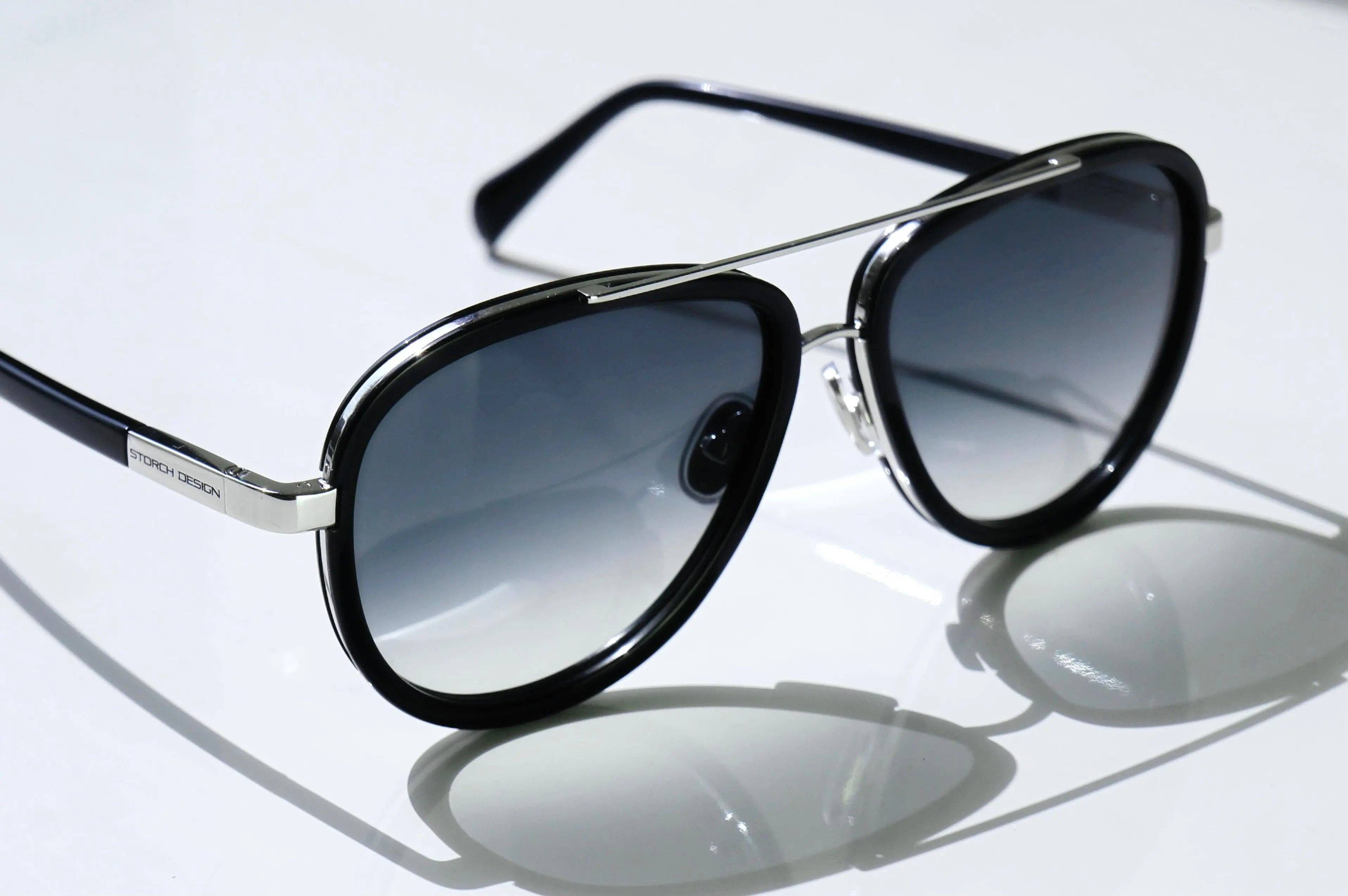 Saint Owen - Wholesale Sunglasses - Unisex - STORCH AVIATOR Black | Silver3