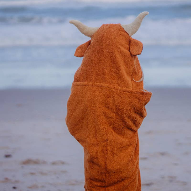 Yikes Twins - Wholesale Hooded Towel - Kids & Baby - Longhorn hooded towel for toddlers ages 2 to 8 years old6