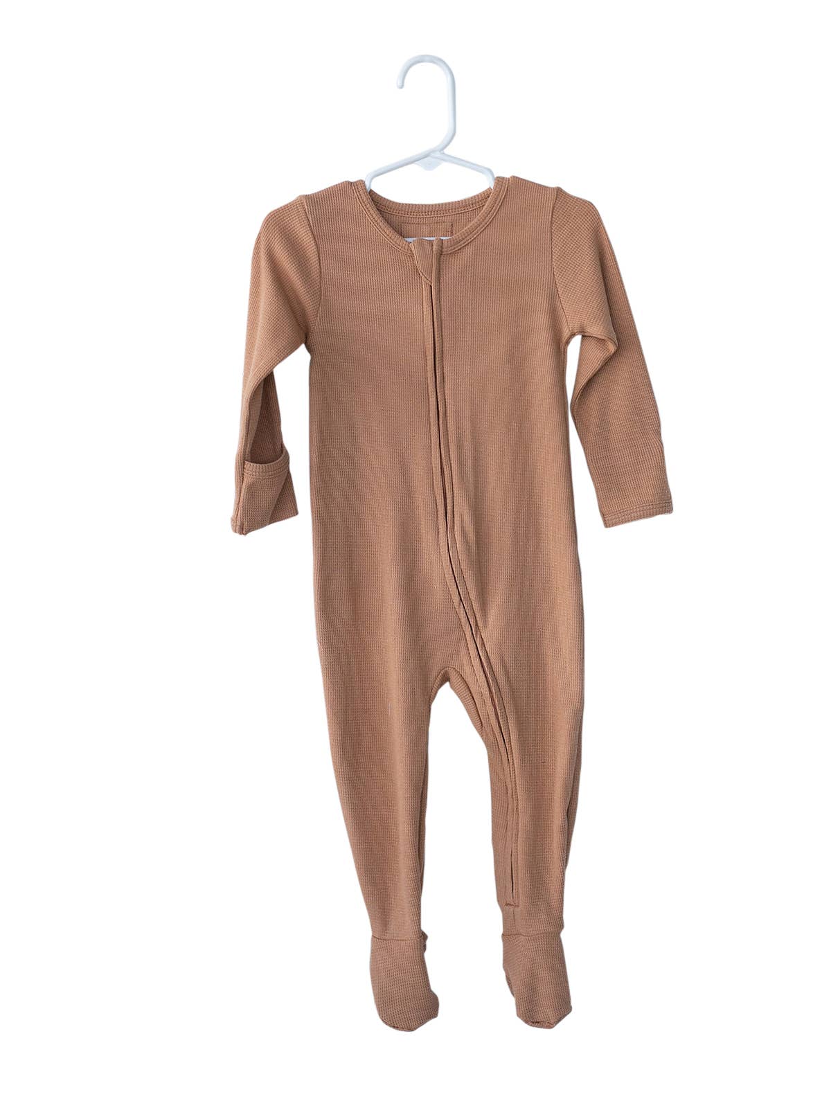 Modern Burlap - Wholesale Jumpsuit - Baby - Organic Thermal Zip Footie | Solids & Prints1