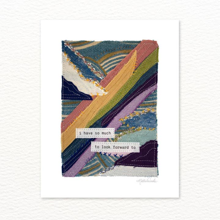 "Looking Forward" Print for wholesale by Mollie Donihe