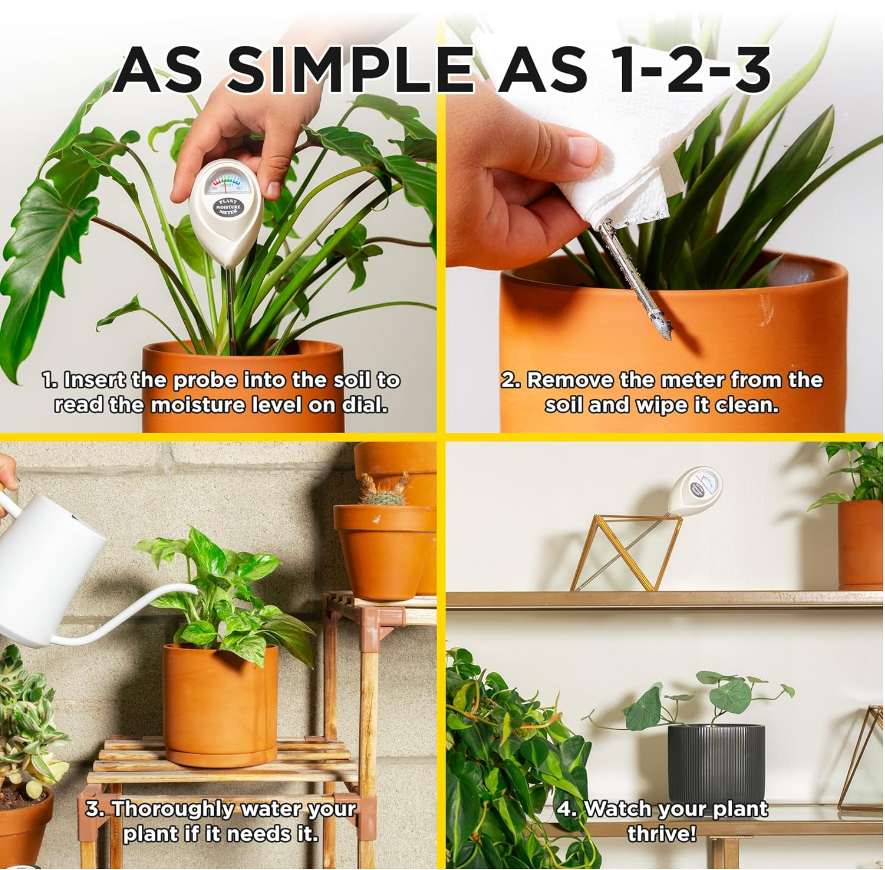 Classy Casita – Engroshandel Haveværktøj – Fugtighedsmåler (sort)2