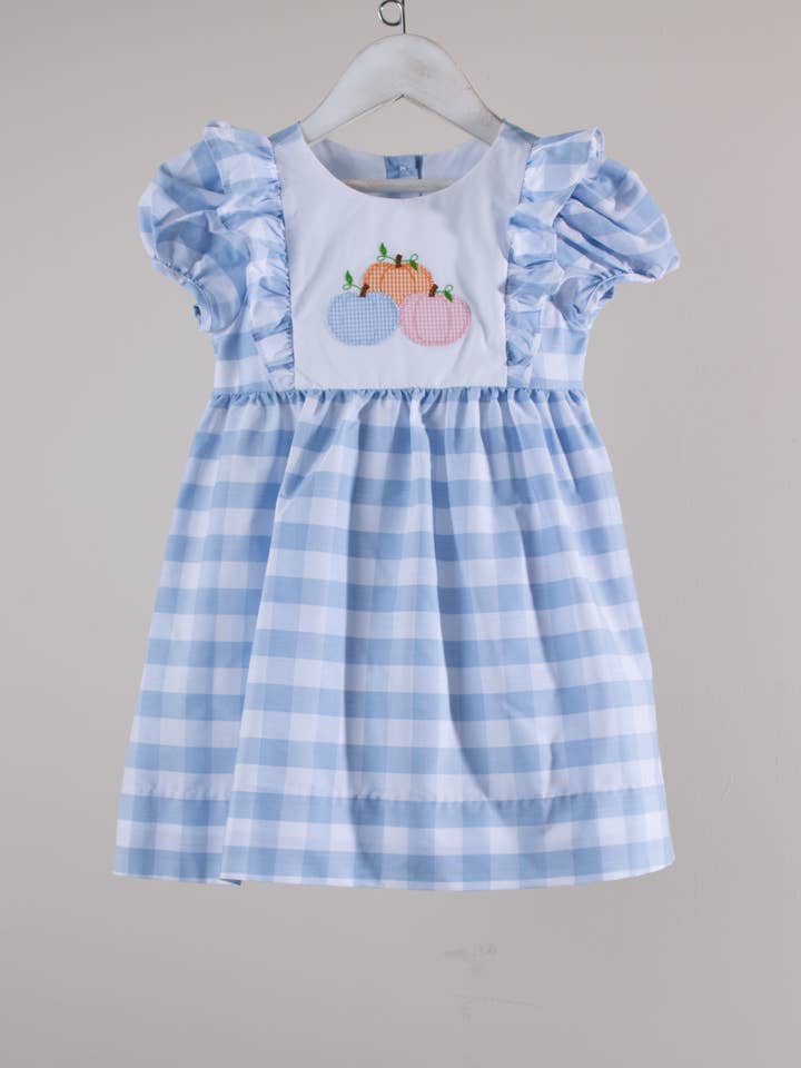 Pumpkin Blossom Harper Dress for wholesale by Charming Little Ones