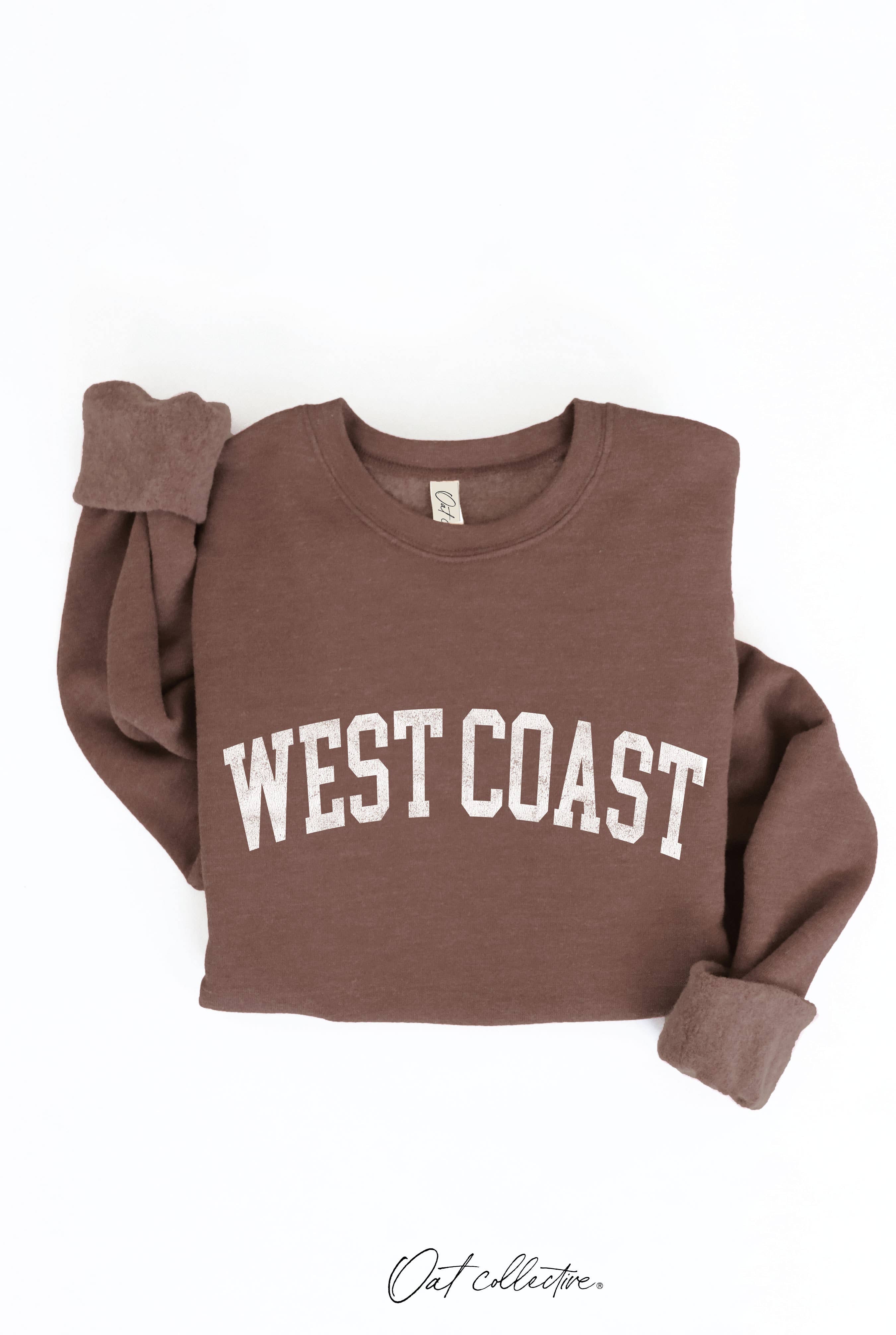 OAT COLLECTIVE – wholesale Graphic sweatshirt – Women’s – WEST COAST Graphic Sweatshirt13