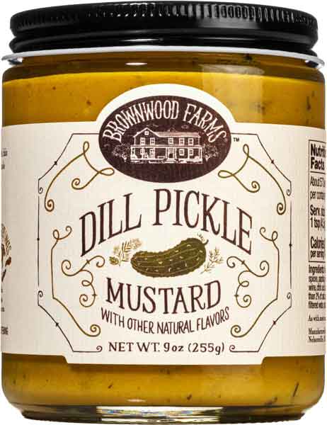 Hudson Meat Company - Wholesale Pickled Vegetables - MUSTARD DILL PICKLE     -     BROWNWOOD FARMS0