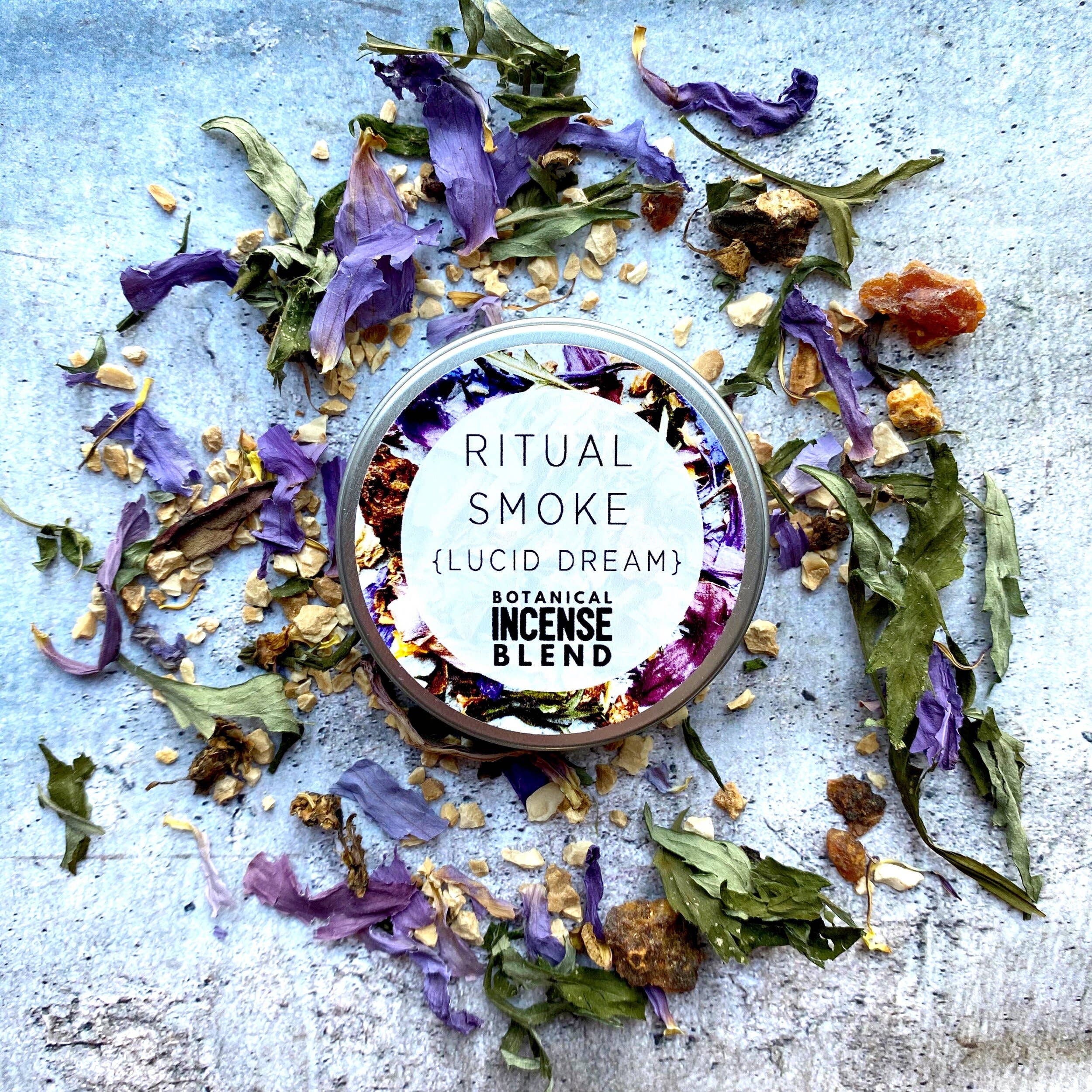 Ritual:Wild - Wholesale Incense - Ritual Smoke: Lucid Dream Incense Botanical Dark Moon Spell