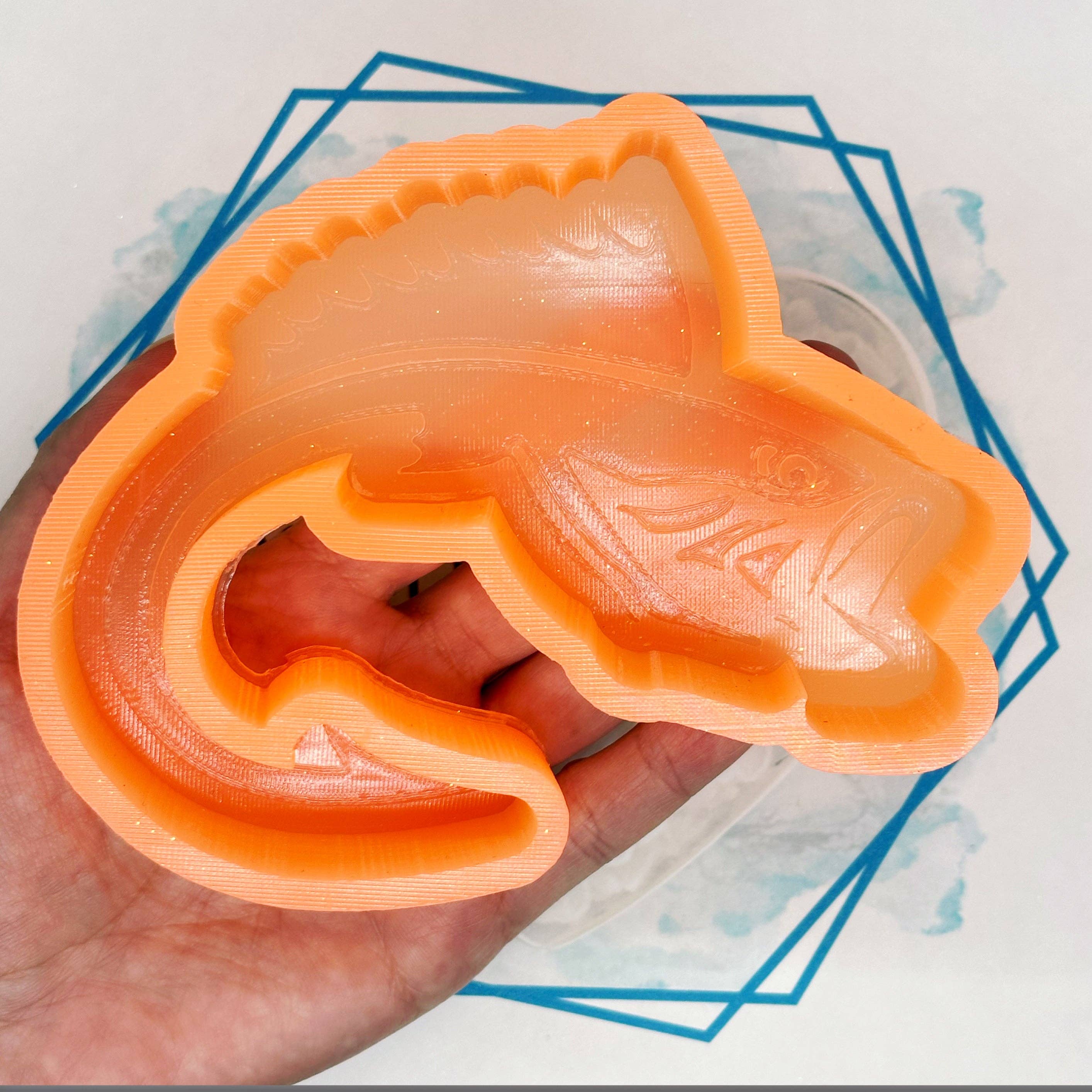 The Freshie Junkie, LLC - Wholesale Craft Supplies - Bass Lure Freshie Mold0