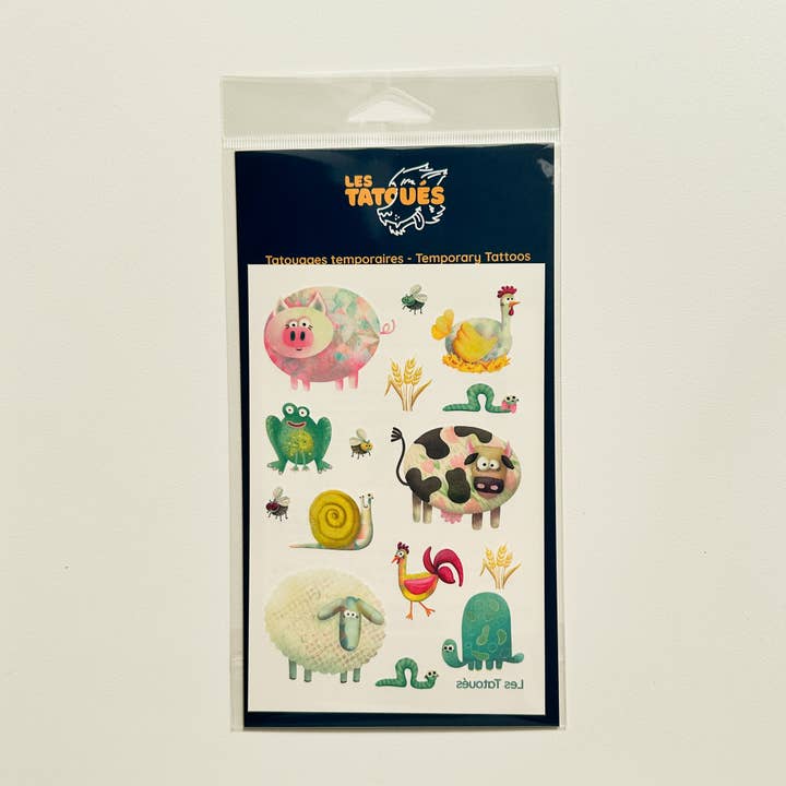 The Farm - Temporary Tattoos for wholesale by Les Tatoués