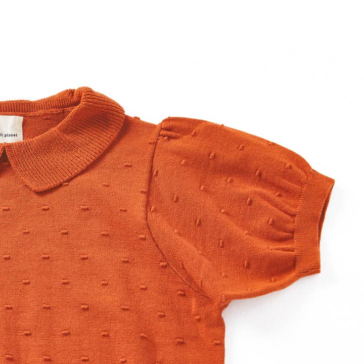 Knit Planet - Wholesale T-shirt – Kids - Seed Blouse Caramel1