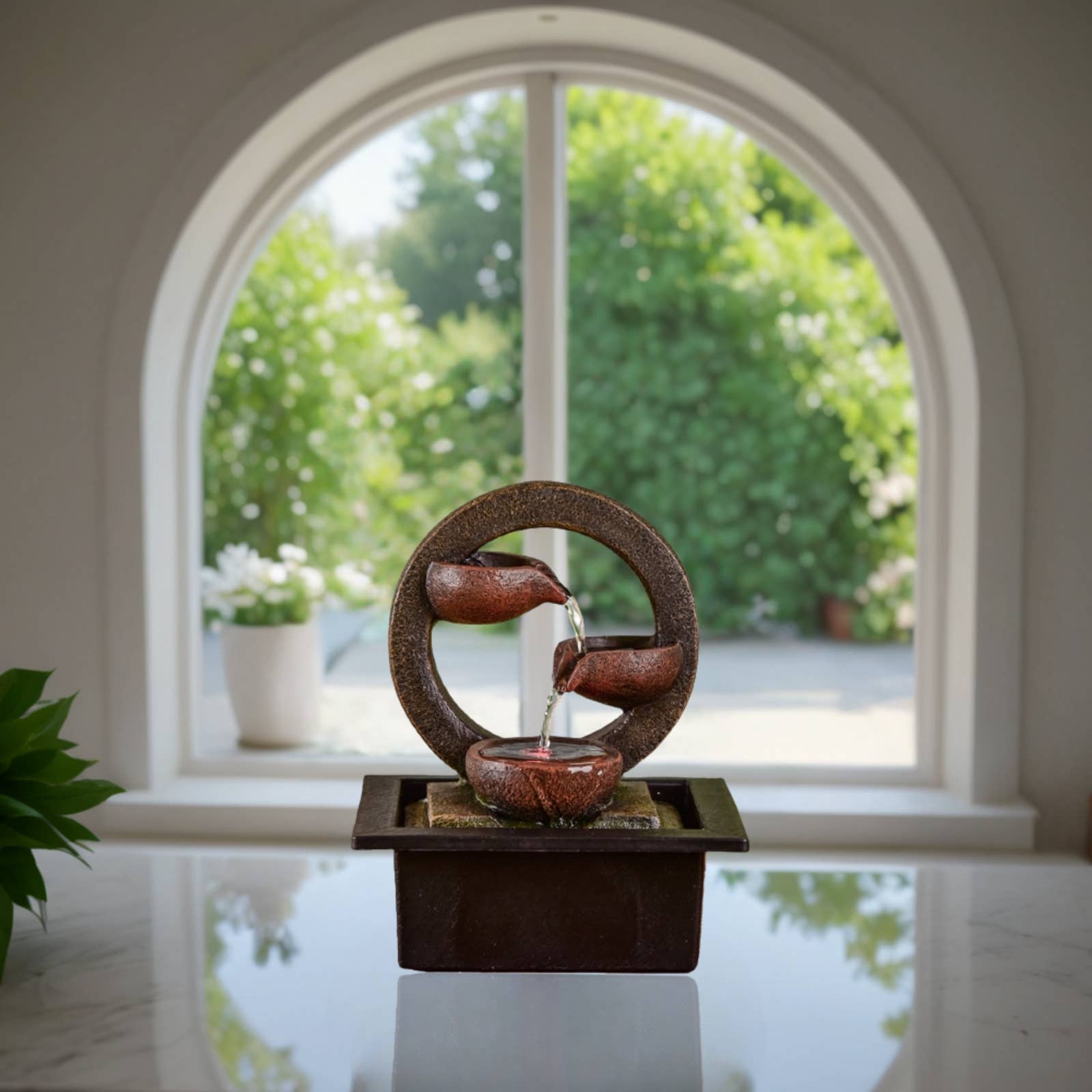 Zen'Arôme - Wholesale Decorative Tabletop Object - Zen Terai Waterfall Fountain - Gift Idea6