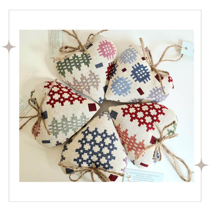 Walisisk Tæppe Tapestry Cotton Heart for engroshandel hos Sweet Williams