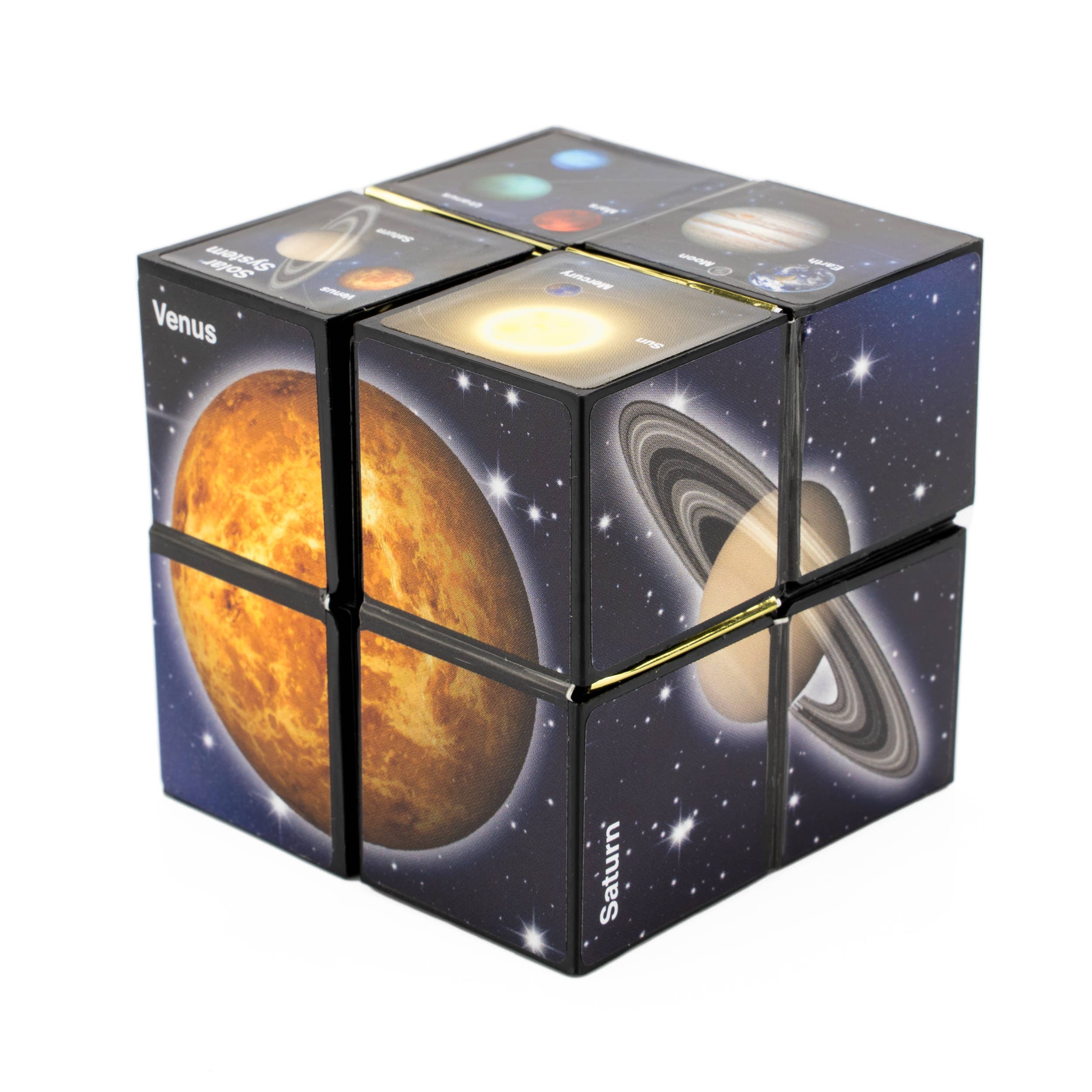 California Creations - Vente Puzzle – enfant - StarCube Cosmos - Puzzle géométrique transformable sur le thème de l'espace15