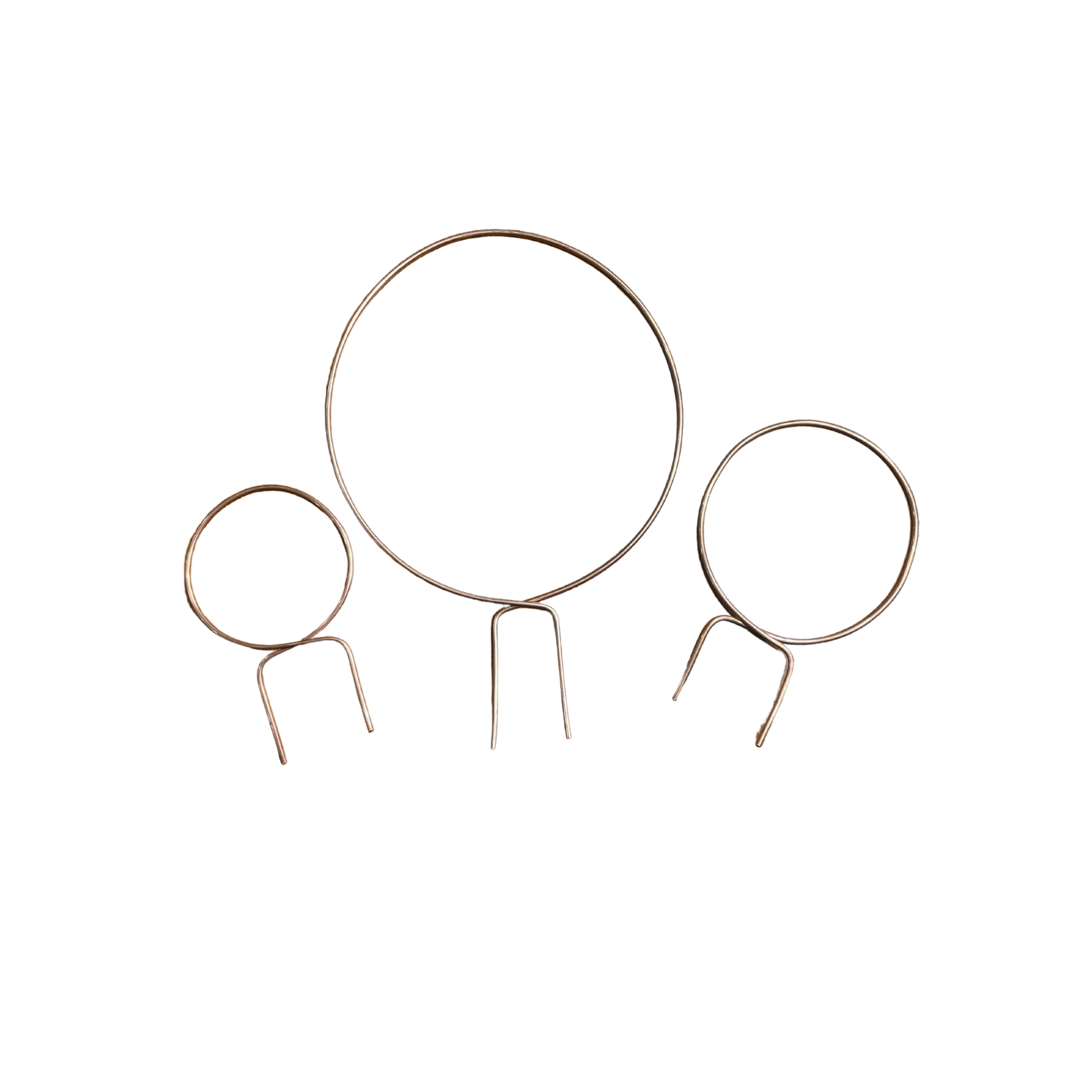 Above The Soil - Vente Treillis - Treillis pour plantes Copper Endless Circle - 3 tailles !6