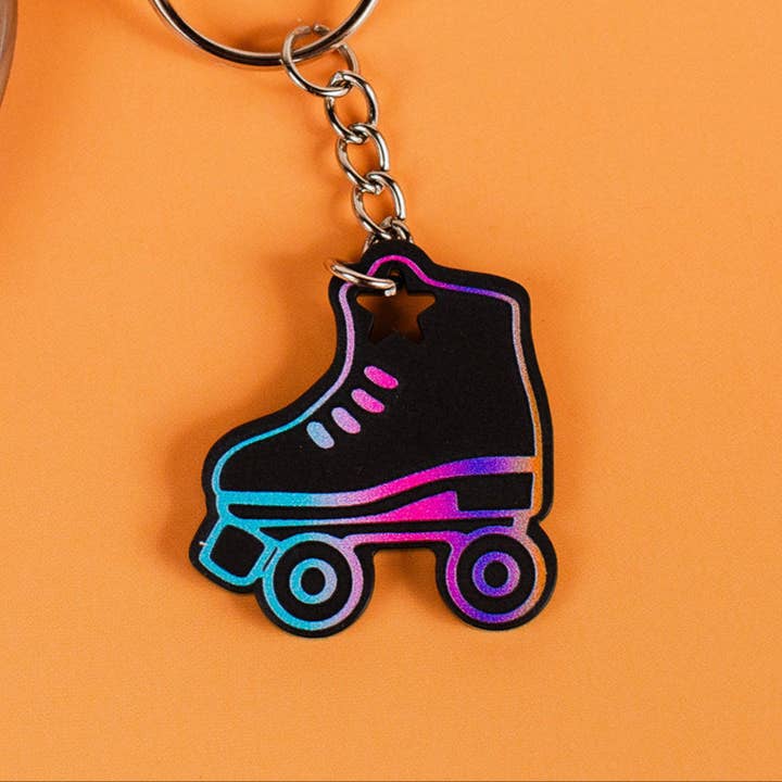 Funbuild MFG - Wholesale Keychain – Unisex - Roller Skate Keychain - 1.5in3